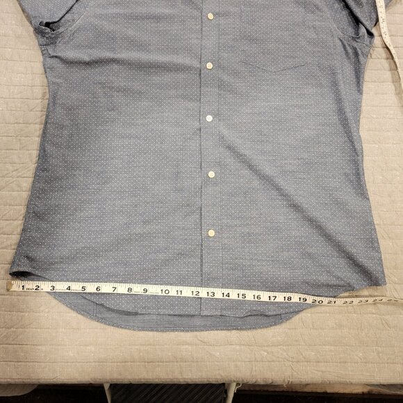 BANANA REPUBLIC SLIM WRINKLE-RESISTANT DRESS SHIRT - Picture 7 of 8